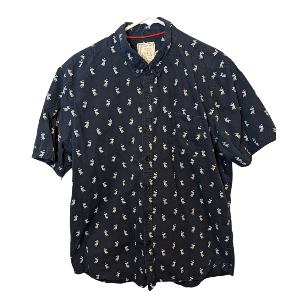 Colours Alexander Julian button up shirt size large.